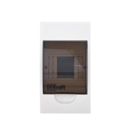 Корпус навесной ЩРН-П-4 20х11х9 4мод.IP41 пластик. DEKraft 31008DEK