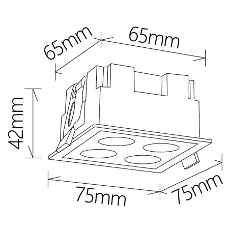 Встраиваемый светильник Mantra 9131