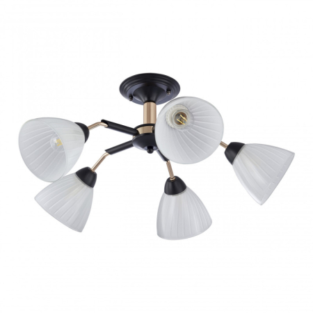 Накладная люстра Arte Milano 324108/5 BK+FG