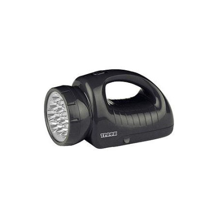 Фонарь-прожектор аккумуляторный TSP12 12 + 18LED аккум. 4В 1.8А.ч ЗУ 220В (картон. упак.) Трофи C0045551