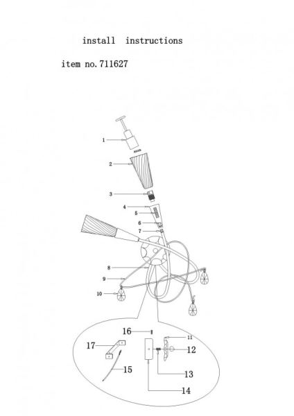 Бра Lightstar 711627