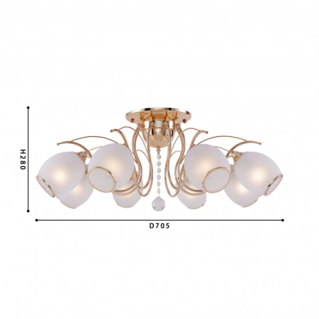 Накладная люстра F-Promo 2445-8U