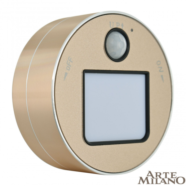 Трековая система розеток Arte Milano 380011TLS/LWS Gold