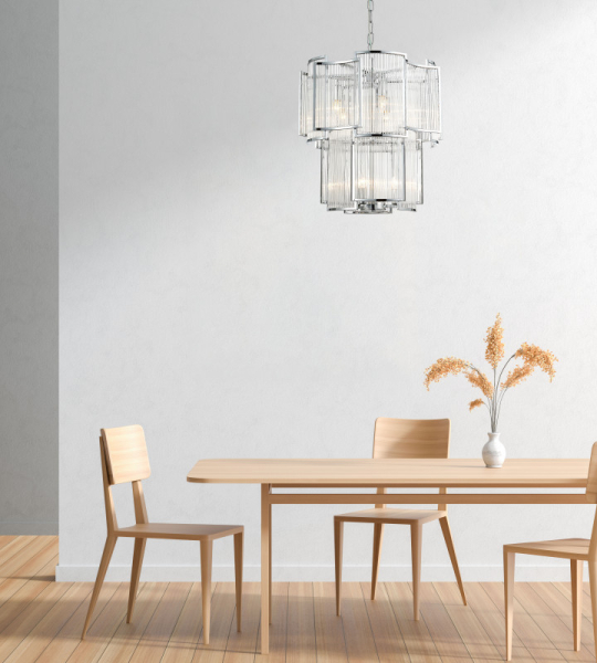 Подвесная люстра Simple Story 1045-8PL