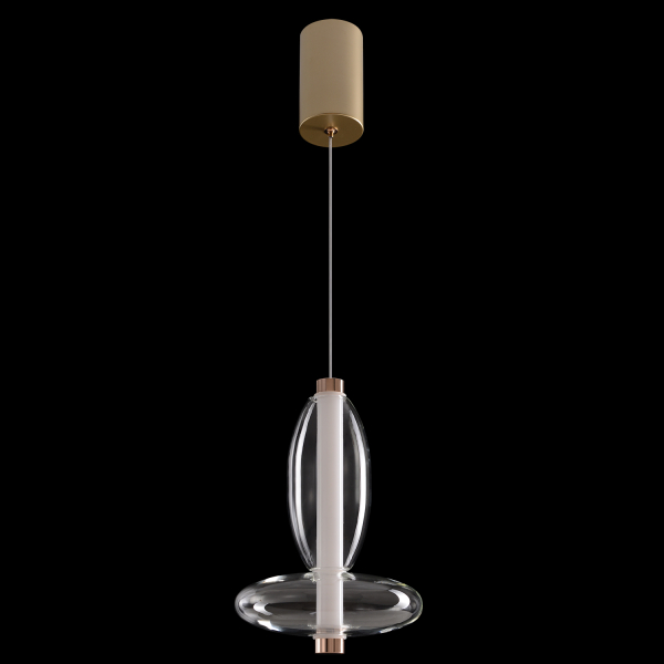 Crystal Lux Светильник подвесной Crystal Lux QUASAR SP7W LED TRANSPARENT