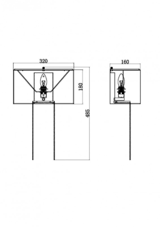 Бра Maytoni MOD151WL-01G