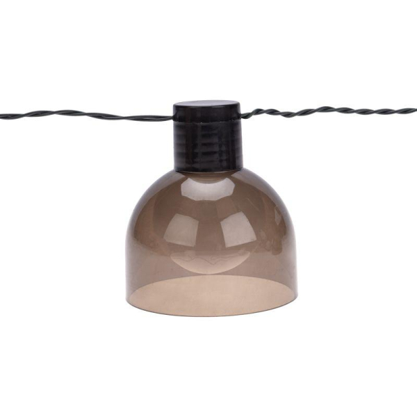 Гирлянда садовая Эбби, 335 см, 3000К, встроенный аккумулятор, солнечная панель, коллекция Лондон REXANT