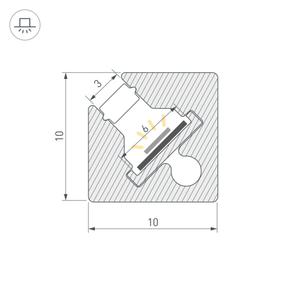 Профиль Arlight 055325