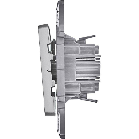 Выключатель 1-кл. Inspiria 10А IP20 250В 10AX механизм алюм. IEK 673602