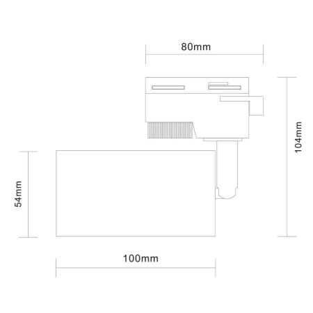 Светильник на шине ST-Luce ST300.506.01