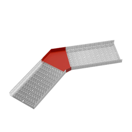 Угол горизонтальный 45град. 100х600мм "ПЛЮС" HD85 КМ PL15796