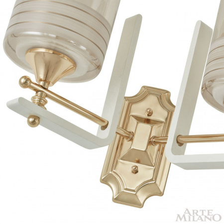 Бра Arte Milano 306087/2W Wh/Gd