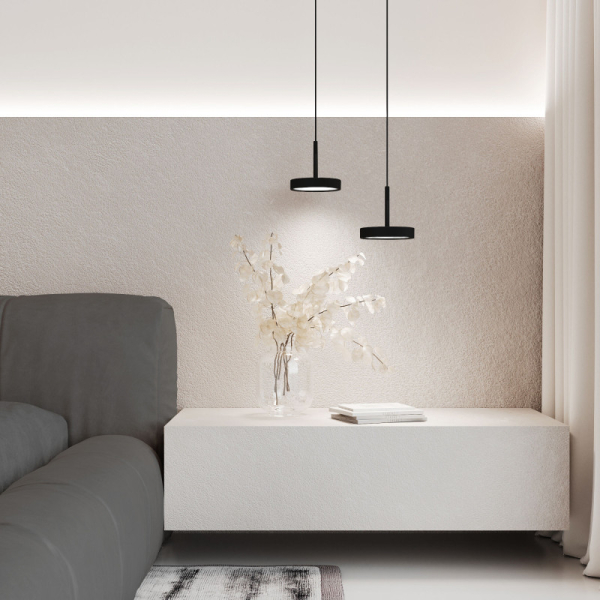 Подвесной светильник Elektrostandard 50260 LED 14W 4000K черный