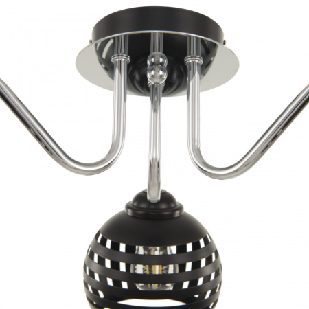 Накладная люстра Arte Milano 325107/3 BK.CR