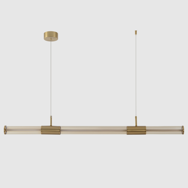 Crystal Lux Светильник подвесной Crystal Lux LINEUP SP24W LED BRASS