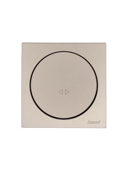 Выключатель промежуточный 1-кл. СП OSEN 10А IP20 механизм титан LEZARD 743-3788-107