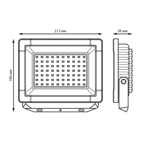 Прожектор Gauss 613100270