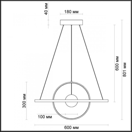 Подвесная люстра Odeon Light 4031/40L