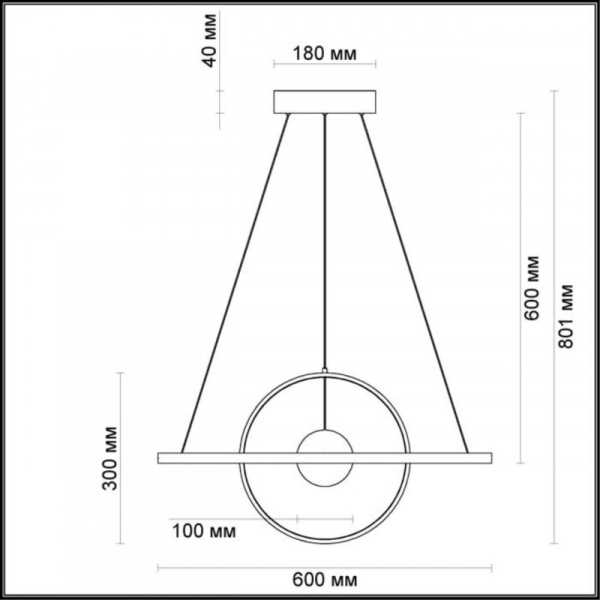 Подвесная люстра Odeon Light 4031/40L