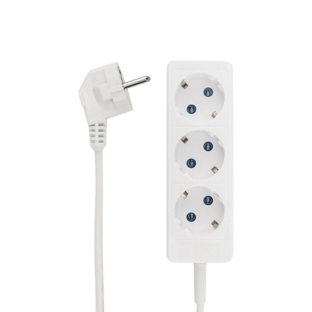Удлинитель 3х5м с заземл. PREMIUM 3х0.75 бел. PROCONNECT 11-2418