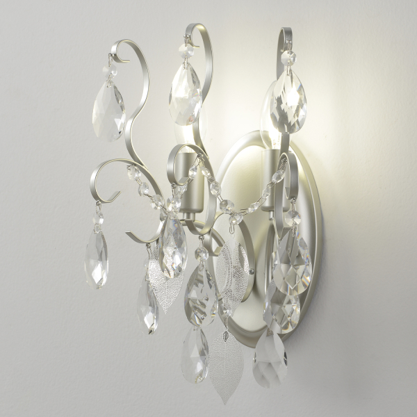 Crystal Lux Бра Crystal Lux ESMIRALDA AP2 SILVER