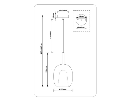 Подвесной светильник Ambrella Light LH11123