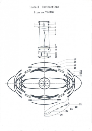 Подвесная люстра Lightstar 784346