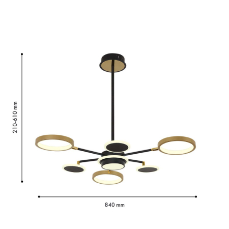 Люстра на штанге F-Promo 4687-7P