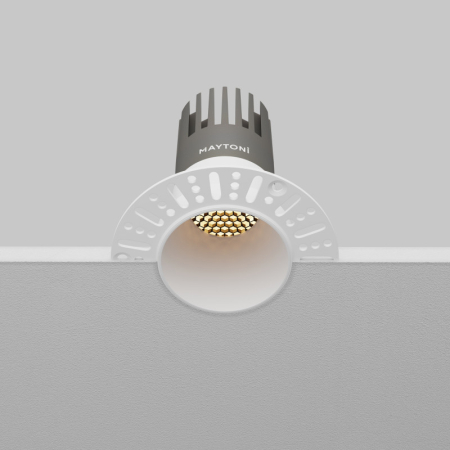 Встраиваемый светильник Maytoni Technical DL120-10W-3K-TRS-W