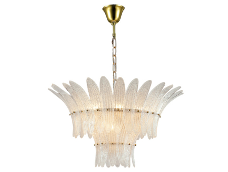 Подвесная люстра Newport 8812/C new gold white