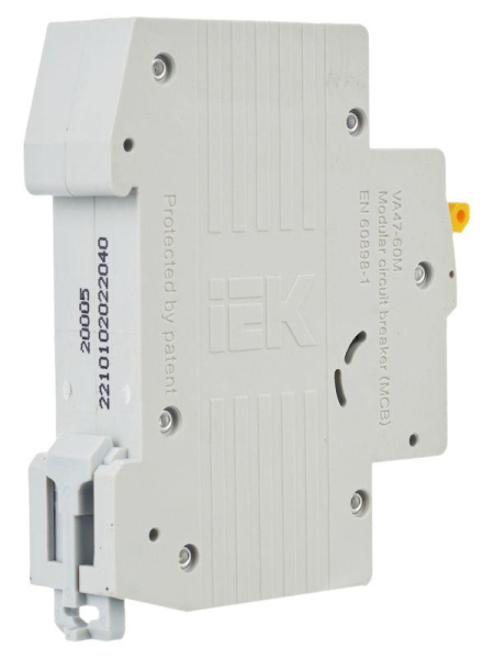 Выключатель автоматический модульный 1п C 40А 6кА ВА47-60M KARAT IEK MVA31-1-040-C