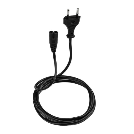 Шнур сетевой, вилка СЕЕ 7/16 - разъем IEC 320 C7, кабель 2x0,5 мм², длина 1,8 метра (PE пакет) REXANT