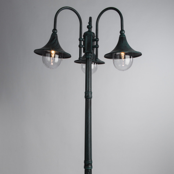 Садово-парковый светильник ARTE Lamp A1086PA-3BG