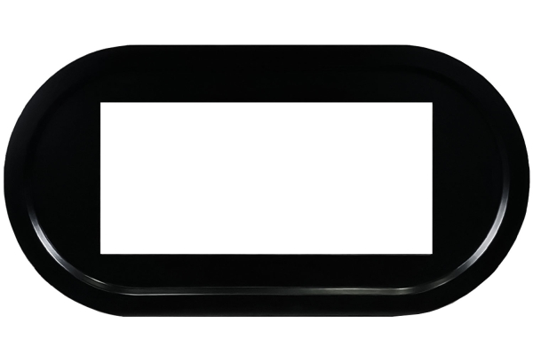 Royal Flame Каминокомплект Ellipse - Черный (ширина 1450 мм) с очагом Vision 42 LOG LED