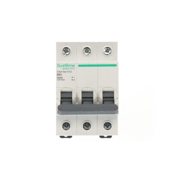 Выключатель автоматический 3п City9 Set (АВ) B 63А 6кА 400В SE C9F16363
