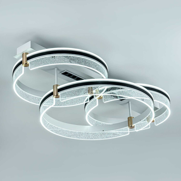 Накладная люстра LED4U L1058-880 WH