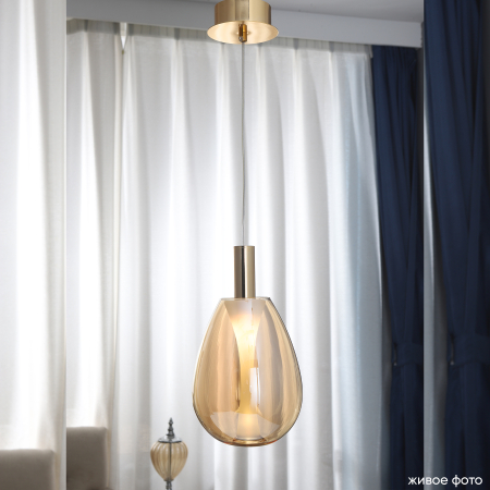 Crystal Lux Светильник подвесной Crystal Lux GAUDI SP4W LED AMBER