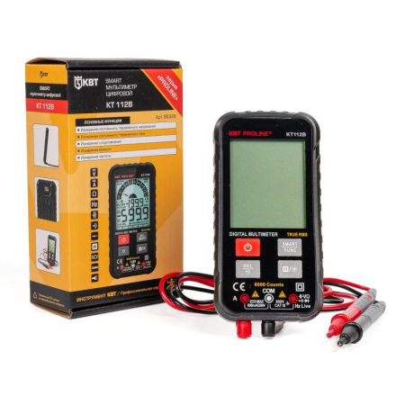 Мультиметр цифровой SMART KT 112В PROLINE КВТ 86326