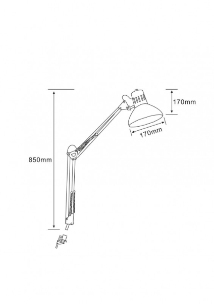 Настольная лампа ARTE Lamp A6068LT-1SS