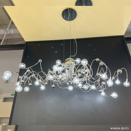 Crystal Lux Люстра Crystal Lux MEDUSA SP30 CHROME