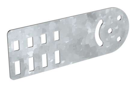 Пластина шарнирная H=80мм HDZ IEK CLM51D-PSH-080-HDZ