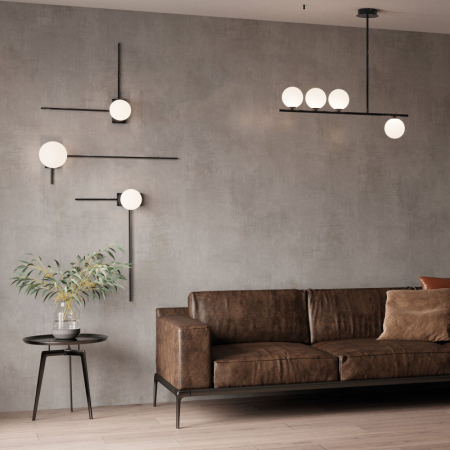 Бра Eurosvet 40035/1 черный жемчуг