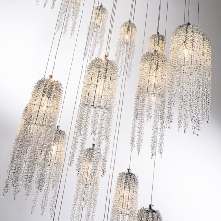 Каскадная люстра MODELUX ML.6688.25 CR