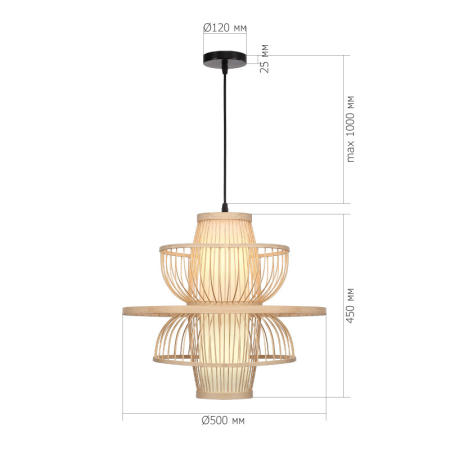 Подвесная люстра ST-Luce SL6241.513.01