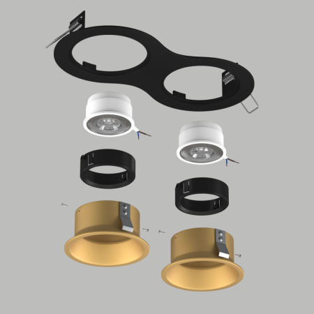 Встраиваемый светильник Lightstar D6270303BMOD