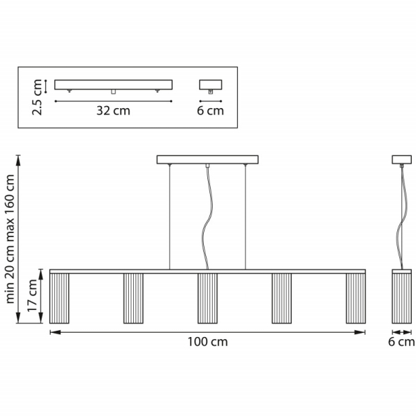 Подвесная люстра Lightstar 718057