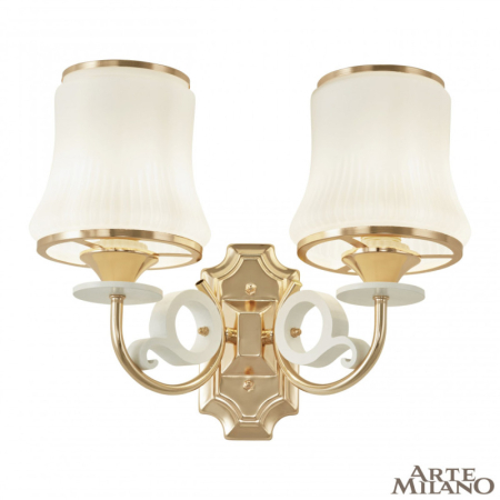 Бра Arte Milano 301097/2W Wh/Gd
