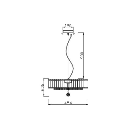 Подвесная люстра Vele Luce VL1563P03