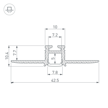 Профиль Arlight 030563