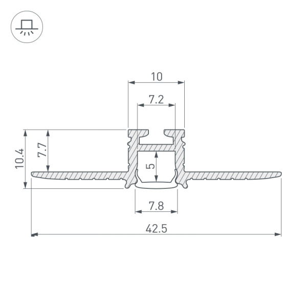 Профиль Arlight 030563